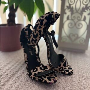 Leopard Print High Heels